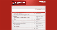 Desktop Screenshot of forum.yukon-eagle.com